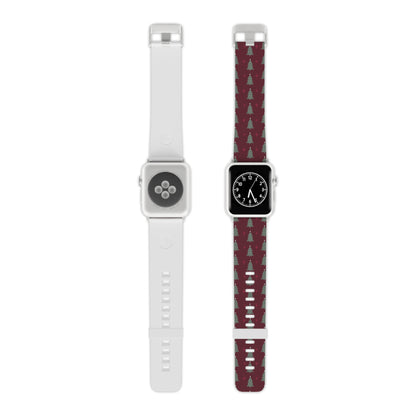  Retro Christmas Tree Pattern Apple Watch Band