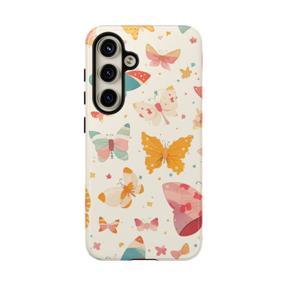 Coquette Watercolor Butterfly iPhone Case