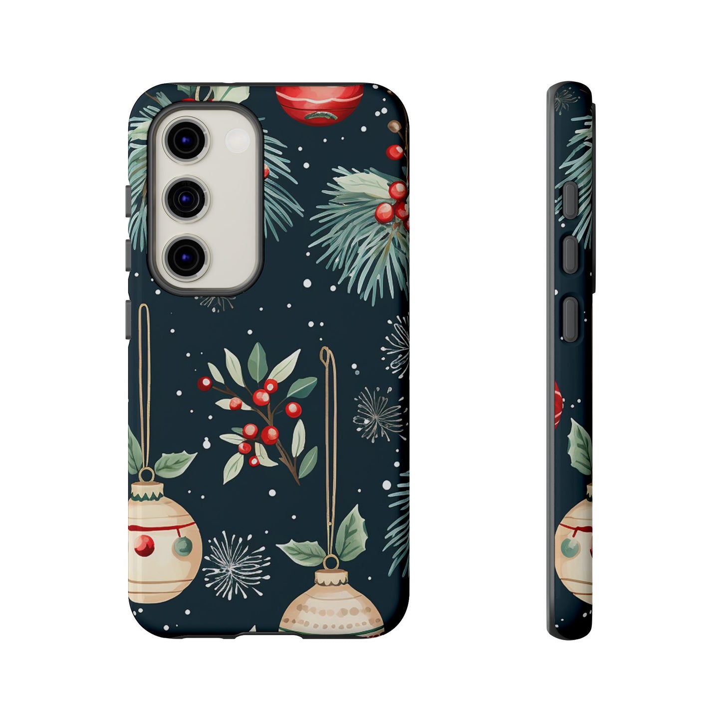 Elegant Christmas Ornaments and Pine - Samsung Galaxy Series Case