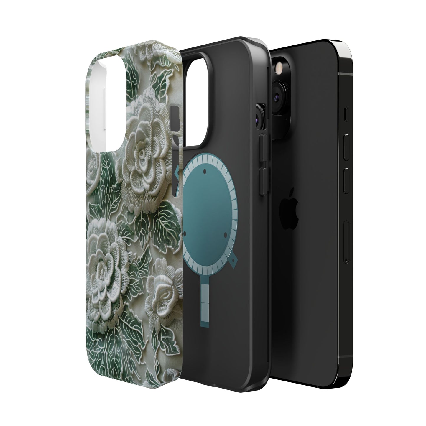 Elegant Blossoms 3D iPhone Case