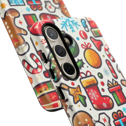 Festive Christmas Icons Pattern – Samsung Galaxy Series Case