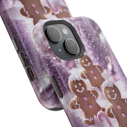 Pastel Christmas Gingerbread Wonderland - MagSafe Series Case