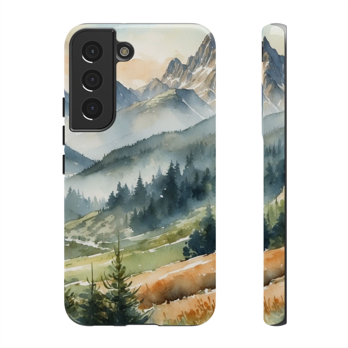 Serene Alpine Forest - Samsung Galaxy Case