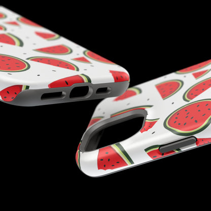 Sweet Watermelon MagSafe iPhone Case – Fresh & Fun Fruit Pattern with Summer Vibes