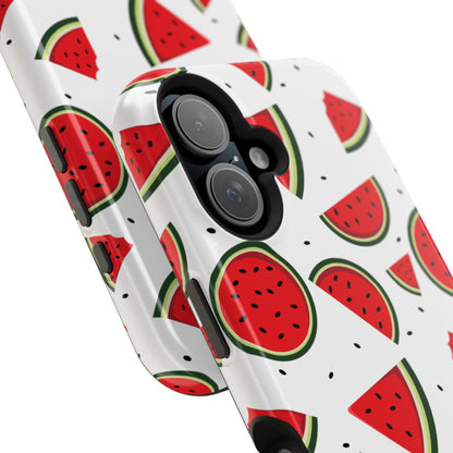 Sweet Watermelon MagSafe iPhone Case – Fresh & Fun Fruit Pattern with Summer Vibes