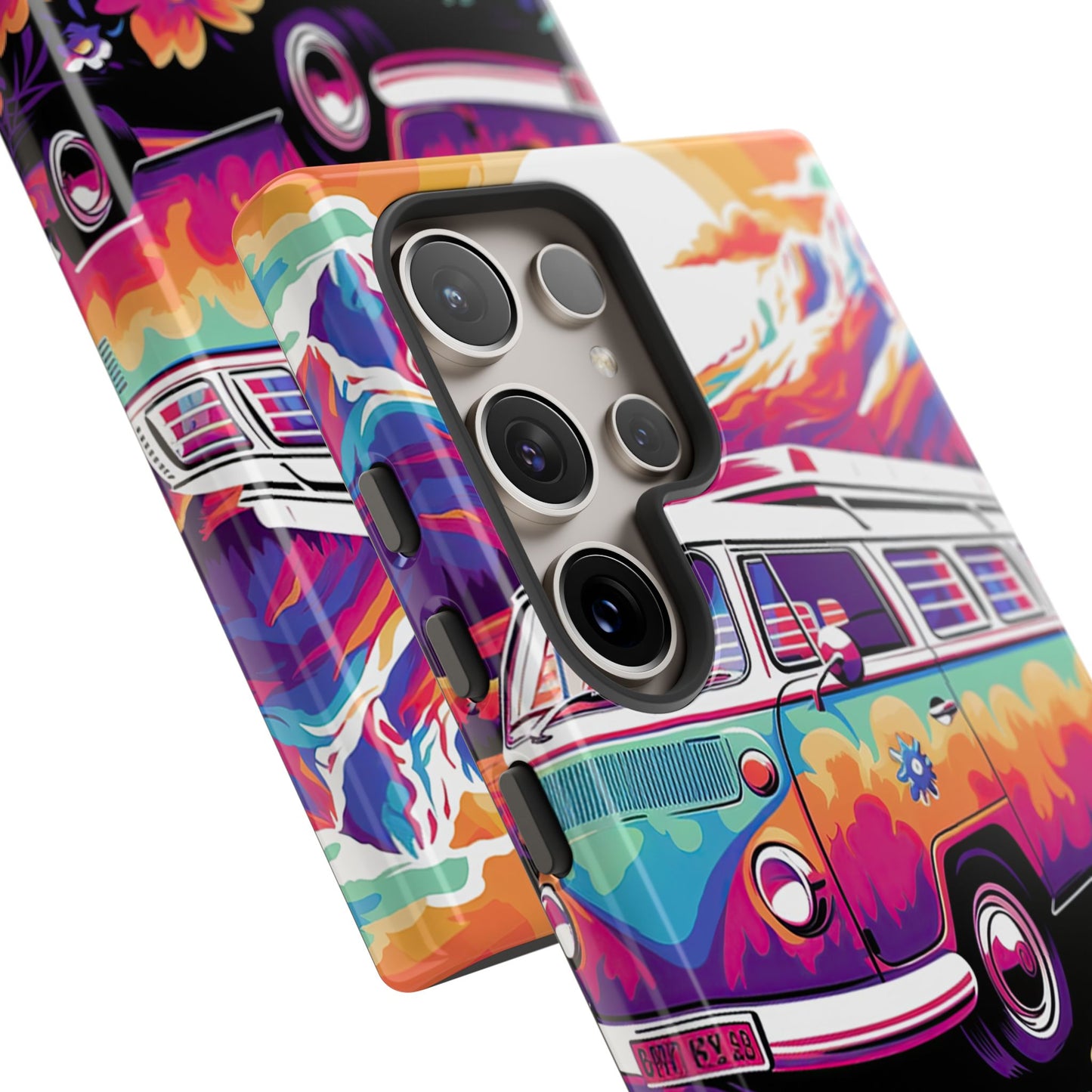 Groovy Floral Sunset Van – Samsung Galaxy Series Case