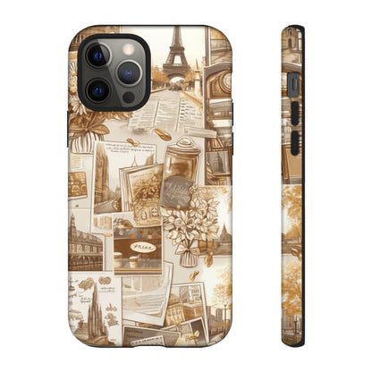 Vintage Collage Case | Travel Inspiration Design