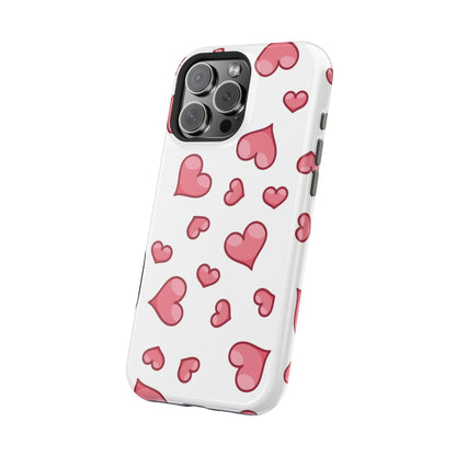 Scattered Hearts MagSafe iPhone Case