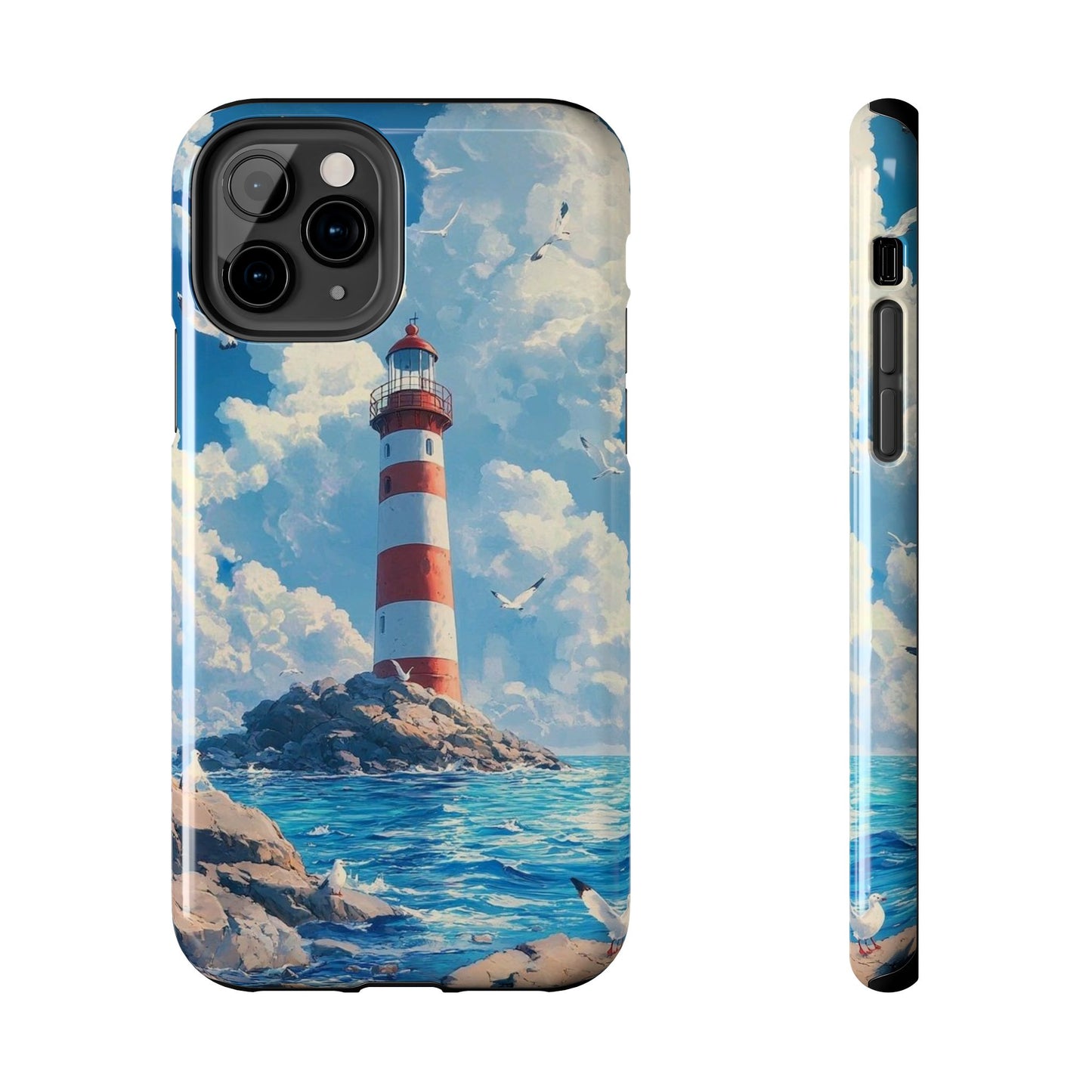 Samsung Galaxy Case - Majestic Lighthouse Scene Design