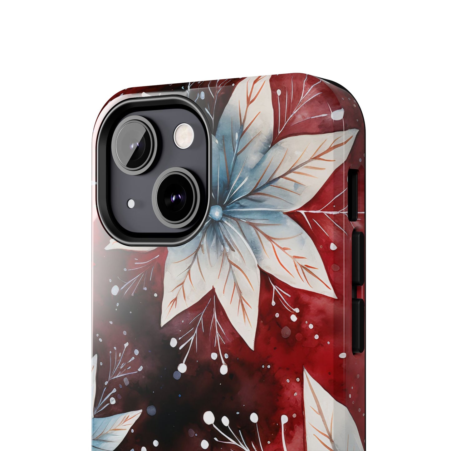 Winter Bloom Poinsettia – iPhone Case