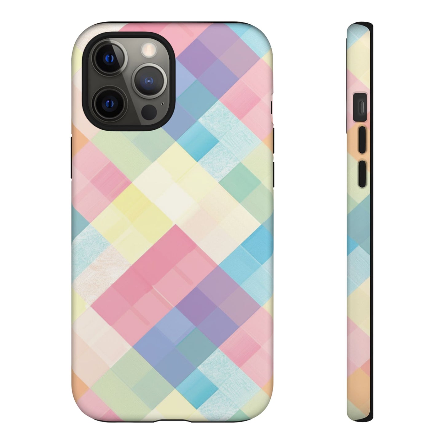 Spring Sonata Pastel Plaid Case