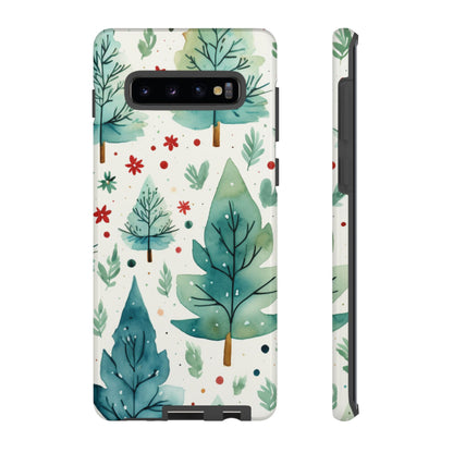 Watercolor Winter Forest -  Samsung Galaxy Series Case