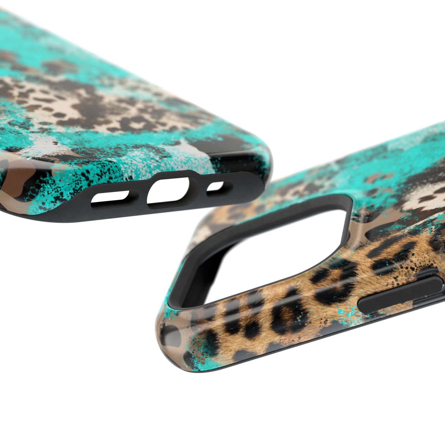 Aqua Splash Leopard - MagSafe iPhone Series Case