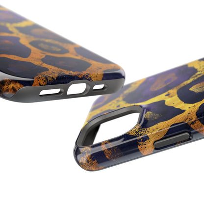 Regal Amethyst Leopard iPhone Case