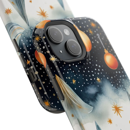 Winter Wonderland Gold Ornament – MagSafe iPhone Series Case