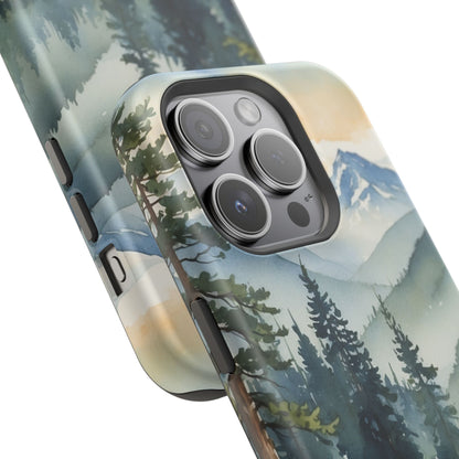 Tranquil Mountain Escape - MagSafe iPhone Case