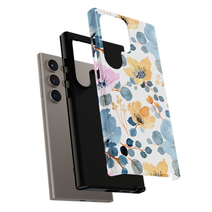 Spring Radiance – Samsung Galaxy Case with Bold Watercolor Florals