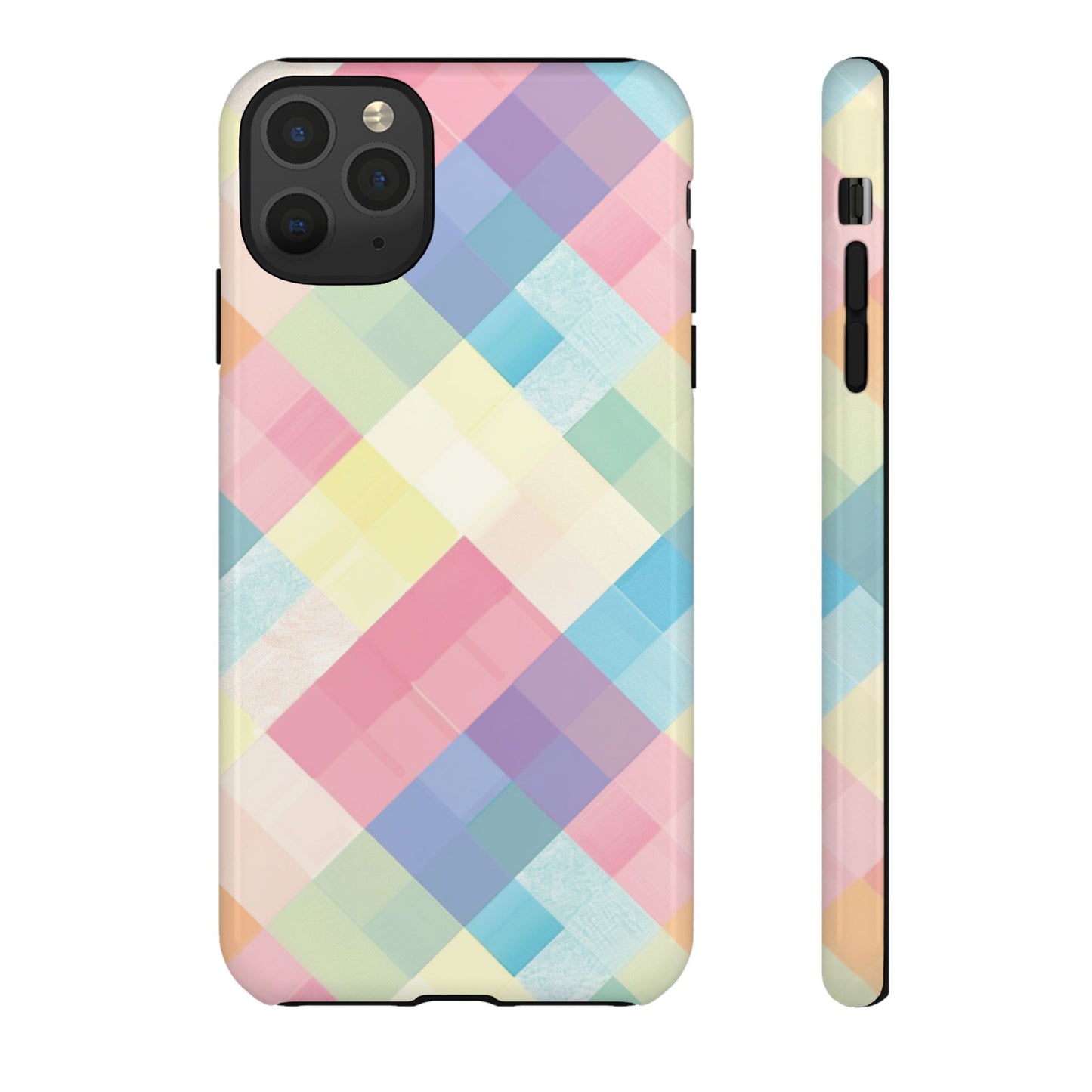 Spring Sonata Pastel Plaid Case