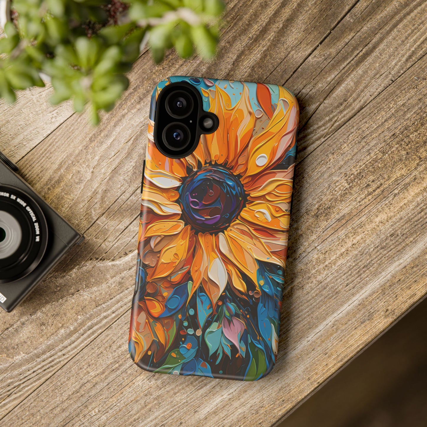 Sunflower Boho iPhone Case