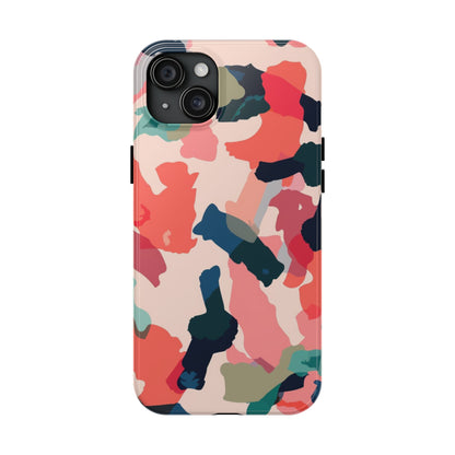 Modern Earthy Camo Abstract – iPhone Case