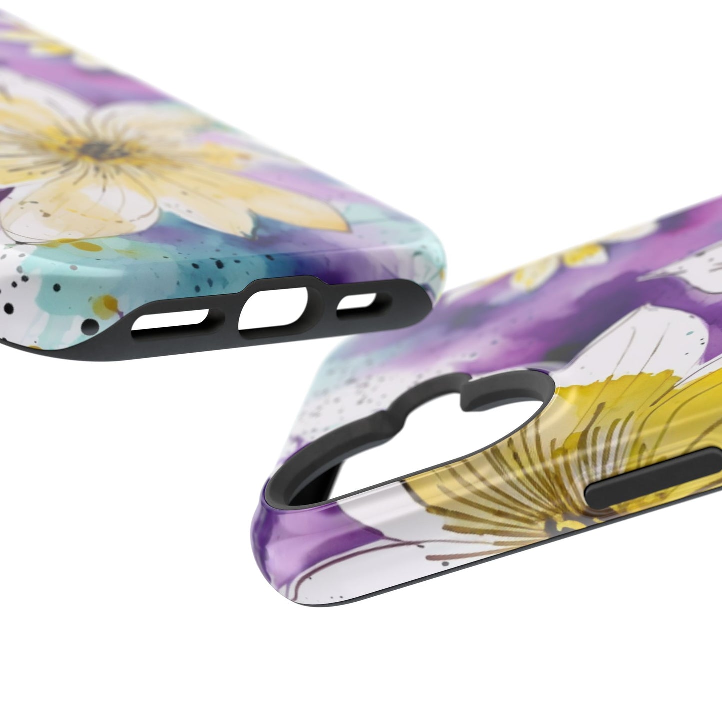 Abstract Floral Watercolor Splash - MagSafe iPhone Series Case