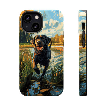 Golden Autumn Labrador - MagSafe iPhone Series Case