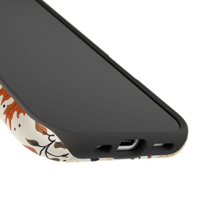 Charming Halloween MagSafe iPhone Case – Pumpkin, Bats, and Spooky Lantern Design