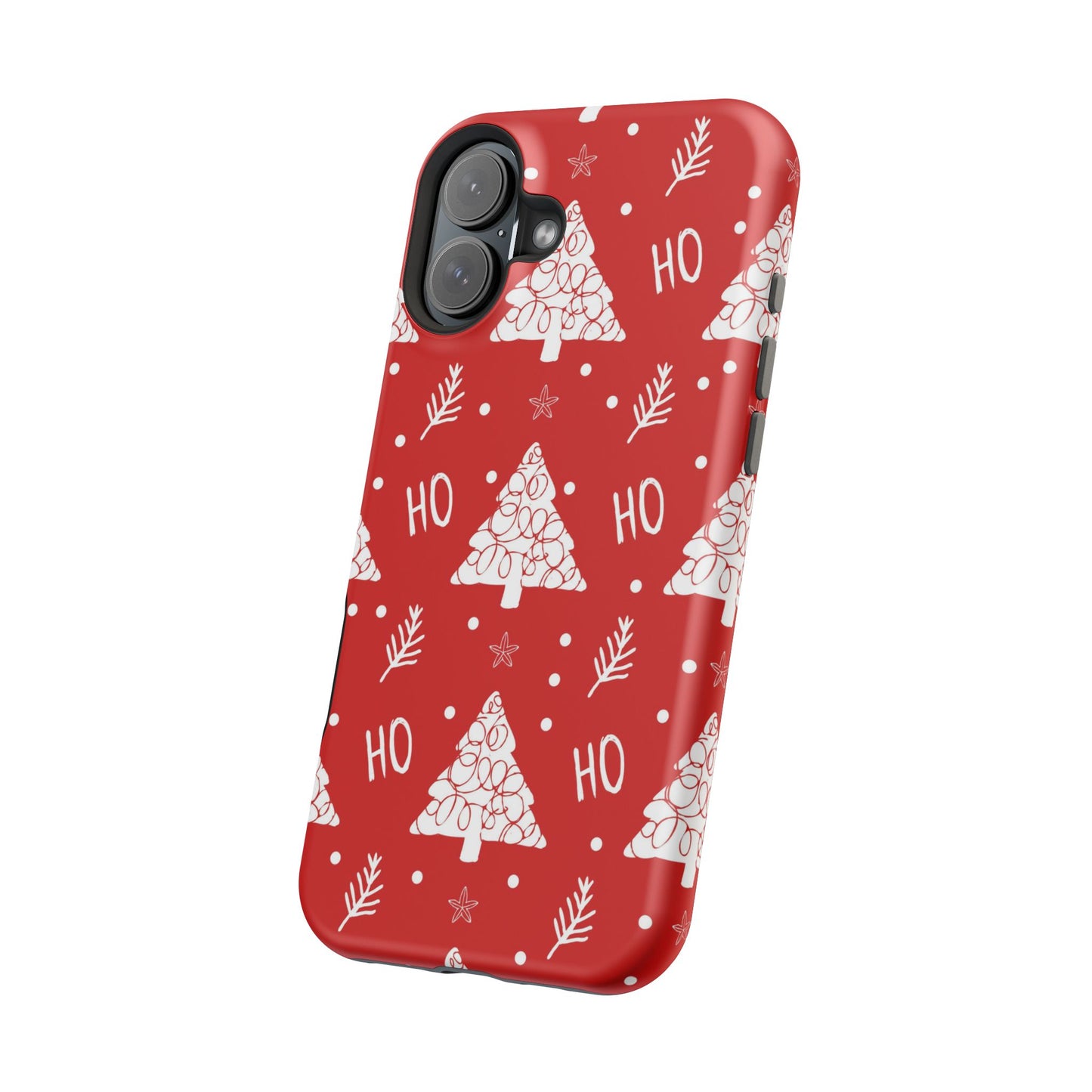 MagSafe iPhone Case: Ho Ho Ho – Christmas Tree Wonderland