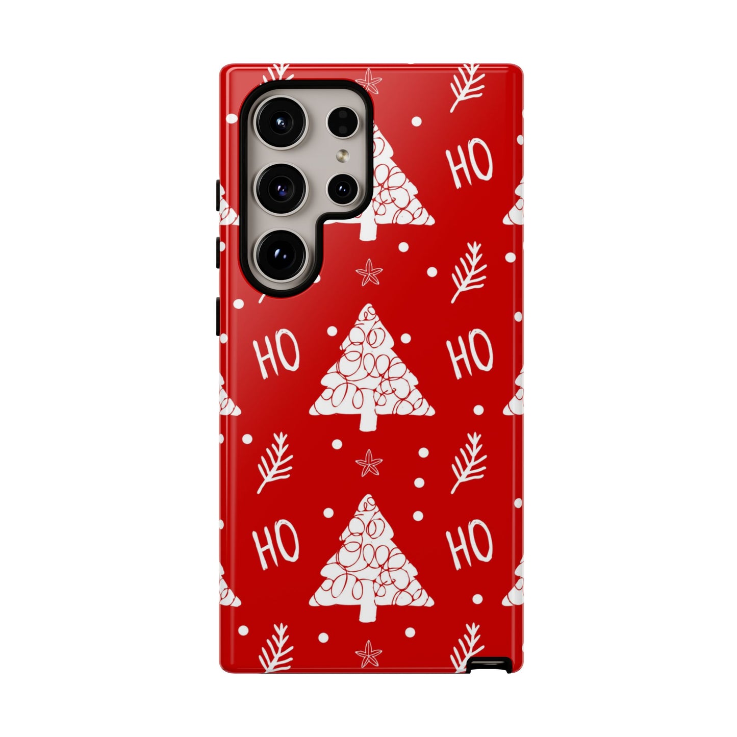 Samsung Galaxy Case: Ho Ho Ho – Christmas Tree Wonderland