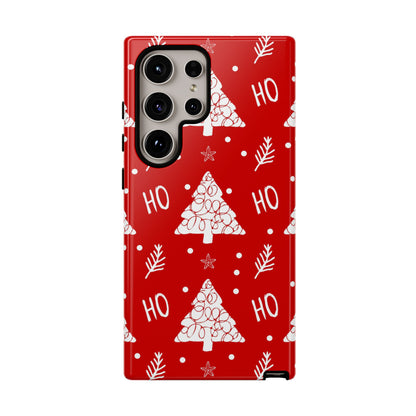 Samsung Galaxy Case: Ho Ho Ho – Christmas Tree Wonderland