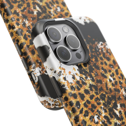 Bold Leopard Ink Splash - MagSafe iPhone Series Case