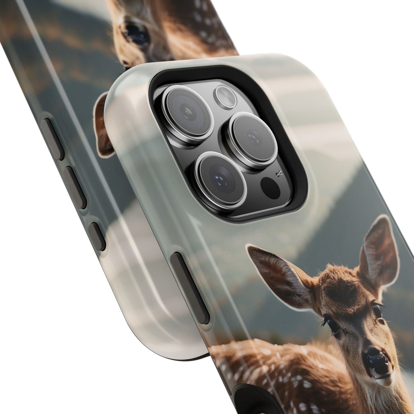 Whimsical Fawn in a Sunlit Forest MagSafe iPhone Case