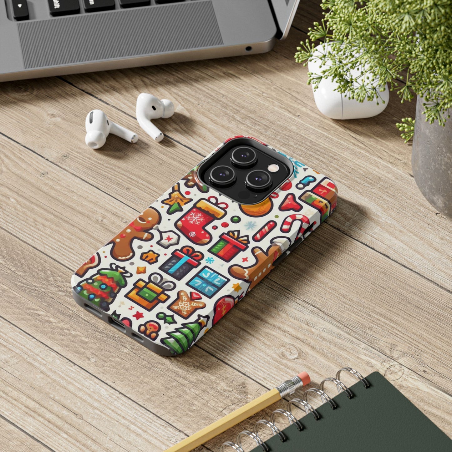 Festive Christmas Icons Pattern – iPhone Series Case