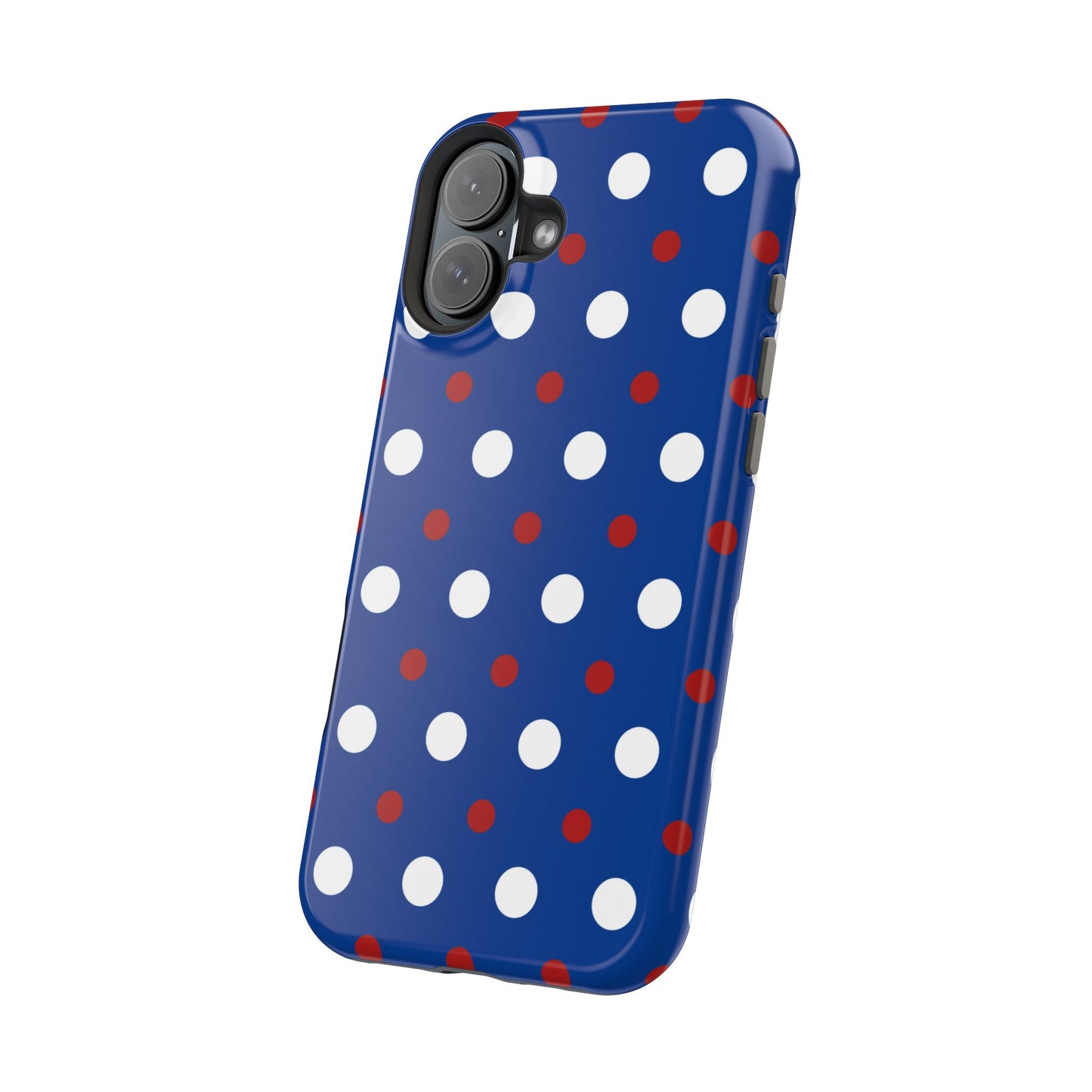 Patriotic Polka Dots – MagSafe iPhone Case