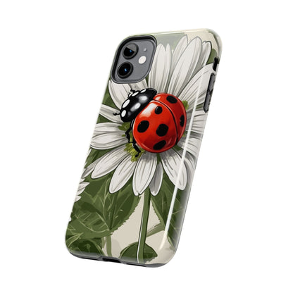 Ladybug & Daisy Garden Charm - iPhone Series Case