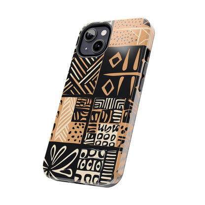 Tribal Geo-Pattern iPhone Series Case – Bold Ethnic Design