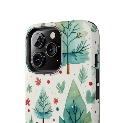 Watercolor Winter Forest - iPhone Series Case