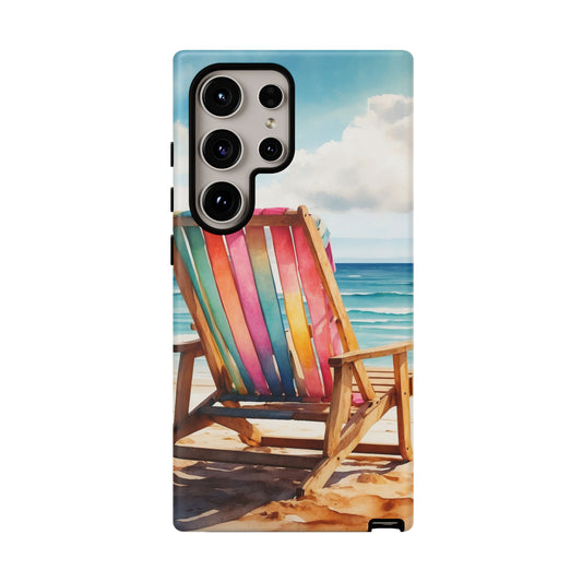 Vibrant Beach Escape Samsung Galaxy Case – Colorful Summer Design