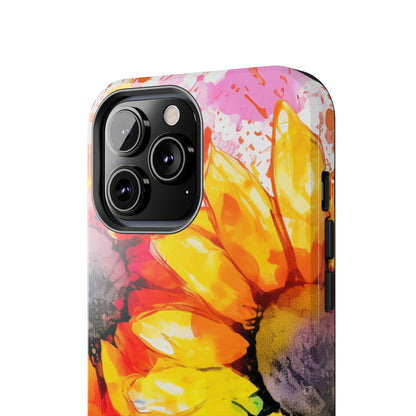 Bold Watercolor Sunflowers - iPhone Series Case