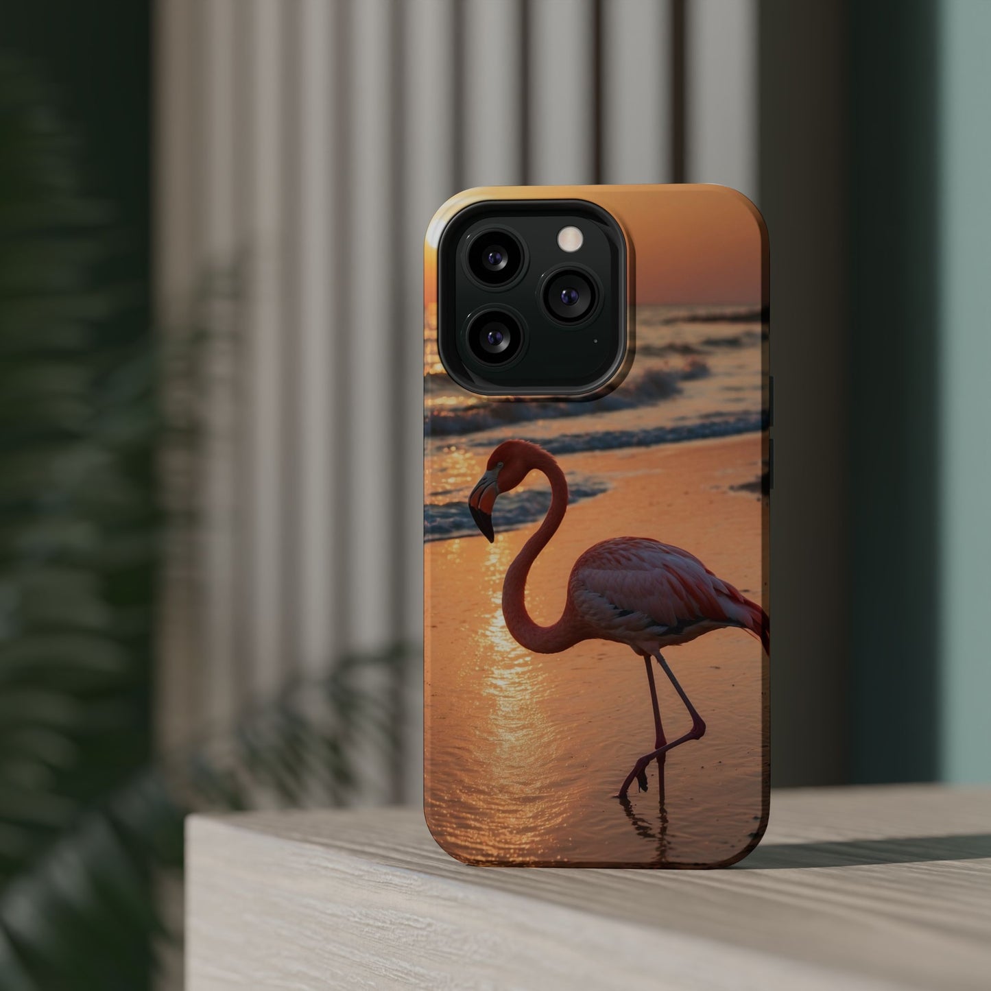 Island Beauty – Flamingo MagSafe iPhone Cases