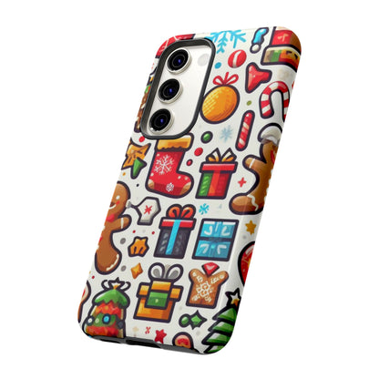 Festive Christmas Icons Pattern – Samsung Galaxy Series Case