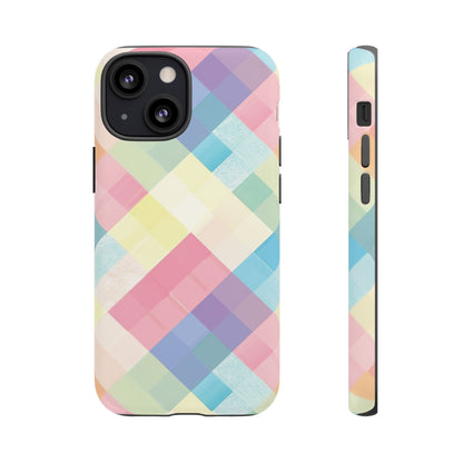 Spring Sonata Pastel Plaid Case