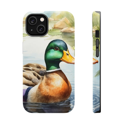 Serene Duck Reflection - MagSafe iPhone Case