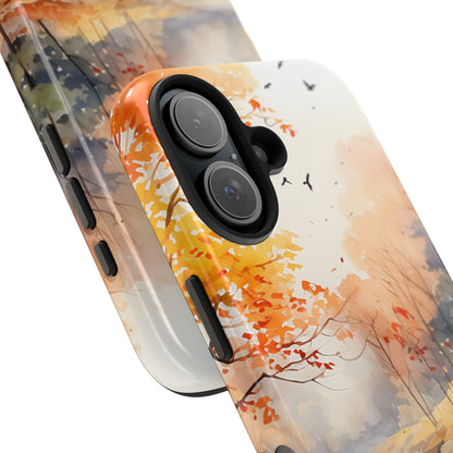 Autumn River Serenity – iPhone Case