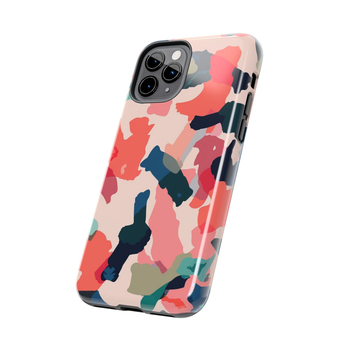 Modern Earthy Camo Abstract – iPhone Case