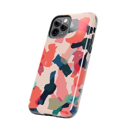 Modern Earthy Camo Abstract – iPhone Case