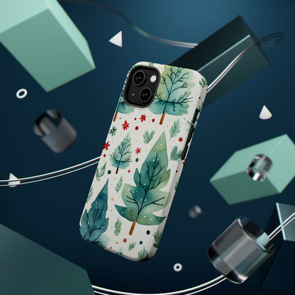 Watercolor Winter Forest - MagSafe iPhone Series Case