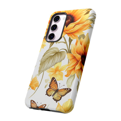 Sunflower & Butterfly Bliss - Samsung Galaxy  Series Case