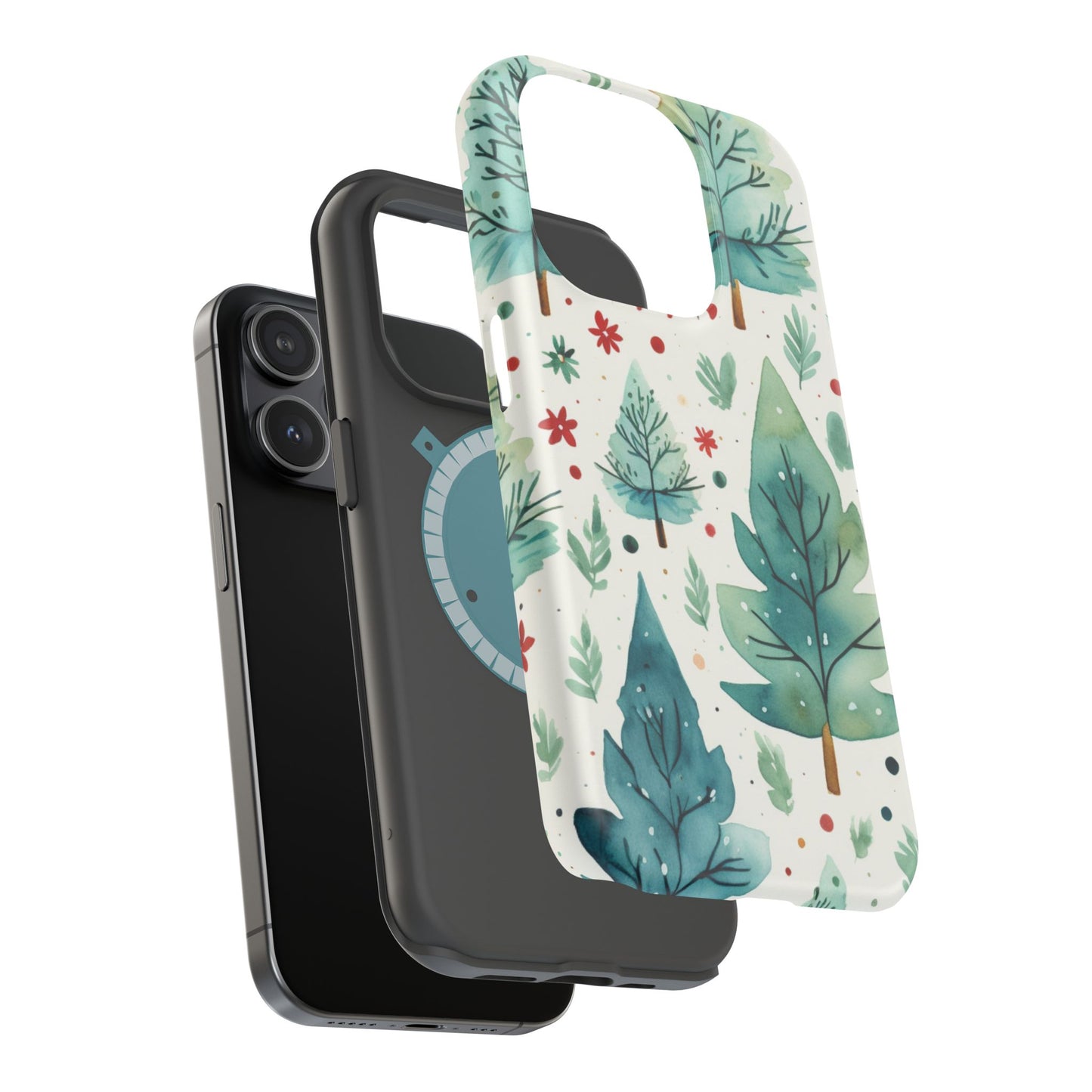 Watercolor Winter Forest - MagSafe iPhone Series Case