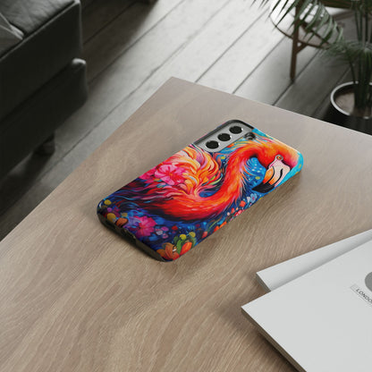 Tropical Elegance – Flamingo Samsung Galaxy Phone Case